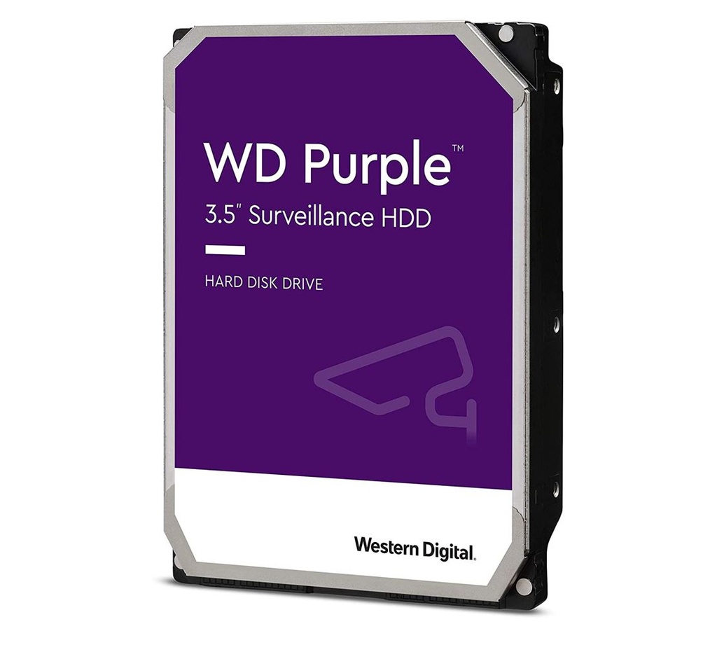 WD101PURP-74B5BY0 Western Digital WD Purple Pro 10TB 3.5" Surveillance HDD 7200RPM 256MB SATA3 265MB/s 550TBW 24x7 64 Cameras AV NVR DVR 2.5mil MTBF 5yrs (LS)