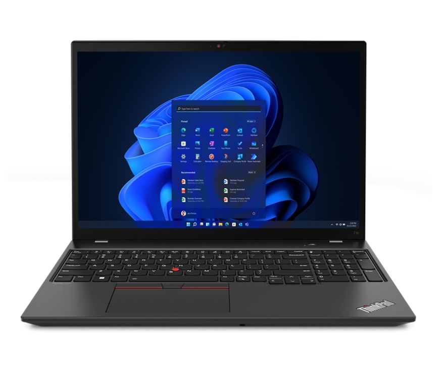 [196380819100] LENOVO ThinkPad T16 16" WUXGA IR Intel i5-1235U 16GB 256GB SSD WIN11 DG 10 PRO Iris Xe Graphics WIFI6E Thunderbolt LAN 3yr OS - EX-DEMO(Box opened)