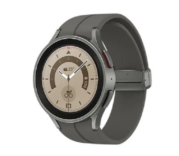 8806094495607 Samsung Galaxy Watch5 Pro Bluetooth (45mm) - Grey Titanium (SM-R920NZTAXSA), 1.4" Display, Dual-Core, 1.5GB/16GB Memory, NFC, 590mAh Battery, 2YR