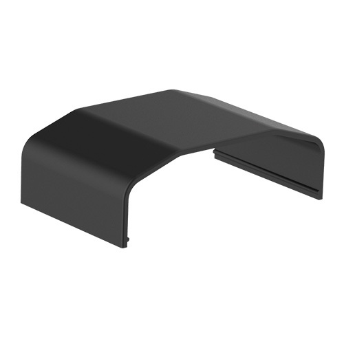 6956745166317 Brateck Plastic Cable Cover Joint  Material:ABS Dimensions 64x21.5x40mm - Black (LS)