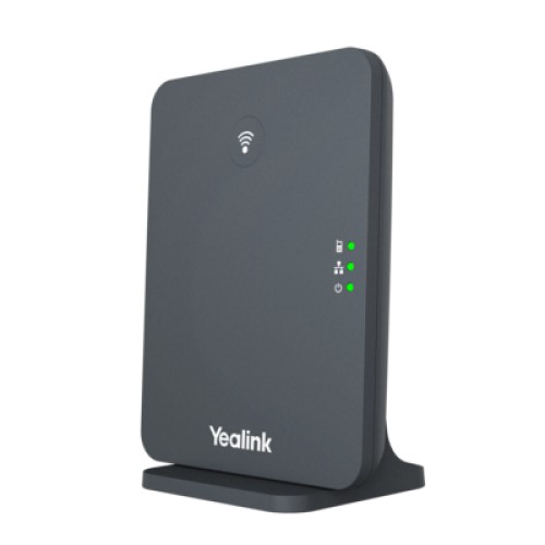 6938818307254 Yealink W70B Wireless DECT IP Base Station for Small and Medium-Sized Businesses, Pairing with up to 10 W73H/W57R/W59R, Up to 20 Simultaneous Calls