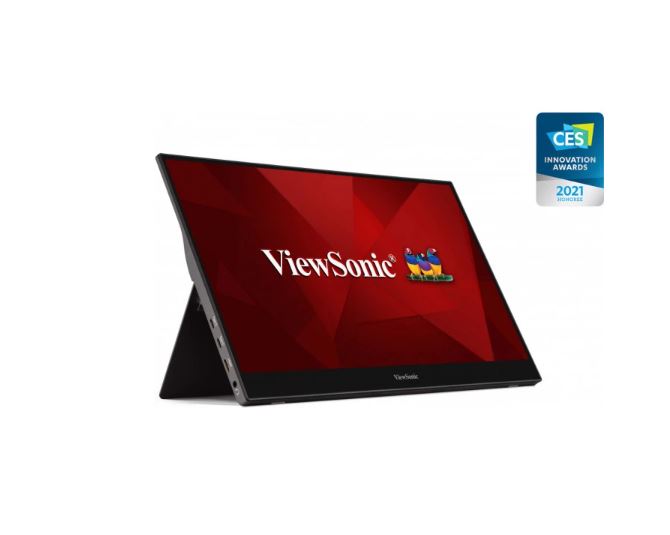 766907007077 ViewSonic 16”  TD1655 Touchscreen FHD IPS , 2x Type-C (Power in with Video  Data). 3.5mm Audio, Mini HDMI x 1, Ultra Portable Monitor