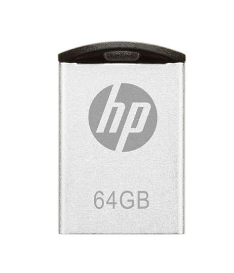 4712847094062 HP V222W 64GB USB 2.0 Type-A 4MB/s 14MB/s Flash Drive Memory Stick Slide 0°C to 60°C  External Storage for Windows 8 10 11 Mac