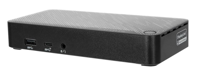 92636354701 Targus Universal USB-C Dual Video 4K Docking Station with 65W Power Delivery Support 1x5K or 2x4K UHD@60Hz 2xDP USB-C 3xUSB-A GLAN Audio Combo