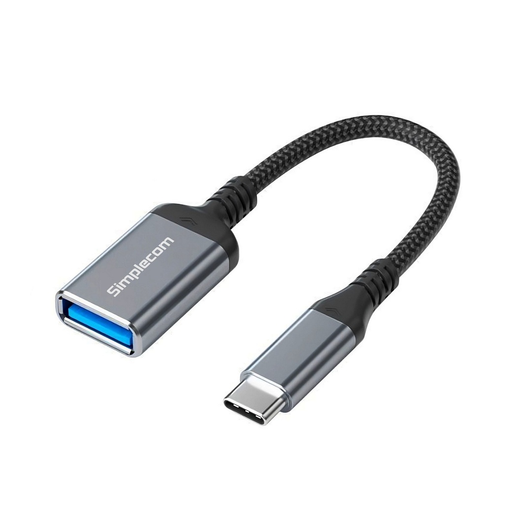 9350414002796 Simplecom CA131 USB-C Male to USB-A Female USB 3.0 OTG Adapter Cable
