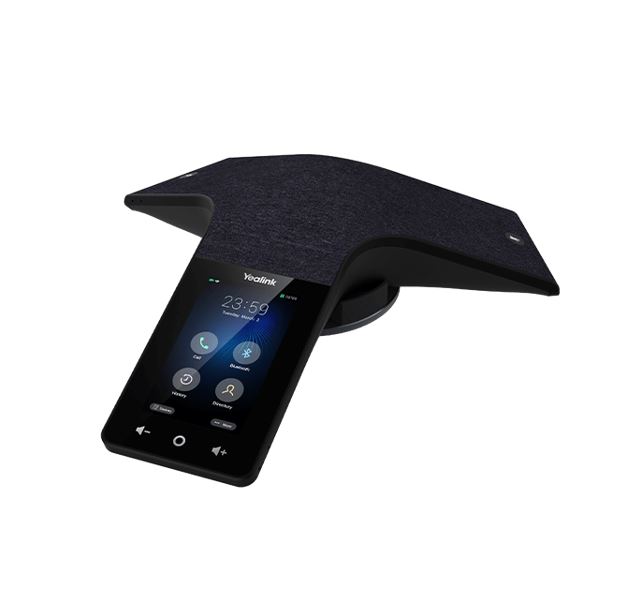 [6938818308183] Yealink CP935W Wireless Wi-Fi Touch-Sensitive Conference Phone, 6-Microphone Array, 360° Voice Pickup, Wi-Fi Mode Support, Rechargeable Battery,BYOD