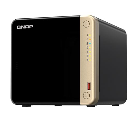 4711103082324 QNAP TS-464-8G 4 Bay NAS Intel Celeron N5095 Quad core 8GB DDR4 2xM.2 2280 PCle 2x2.5GbE 1xSlot PCle Gen3x2 2xUSB3.2 1XHDMI2.0 3YR WTY