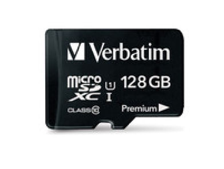 [23942440857] Verbatim Micro SDXC 128GB (Class 10 UHS-I) w Adaptor