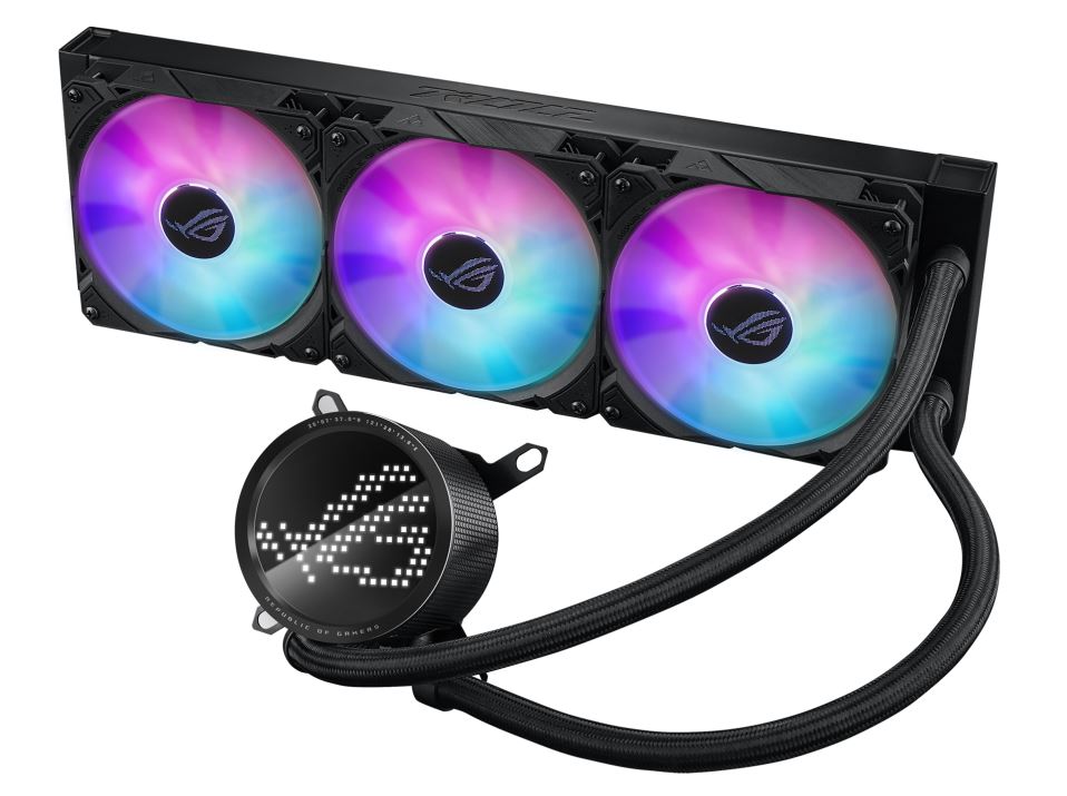 [4711081927945] ASUS ROG RYUO III 360 ARGB All-In-One Liquid CPU Cooler, Anime Matrix™ LED Display, ROG ARGB, LGA 1700/1200/115x/ AM4/AM5/Aura Sync