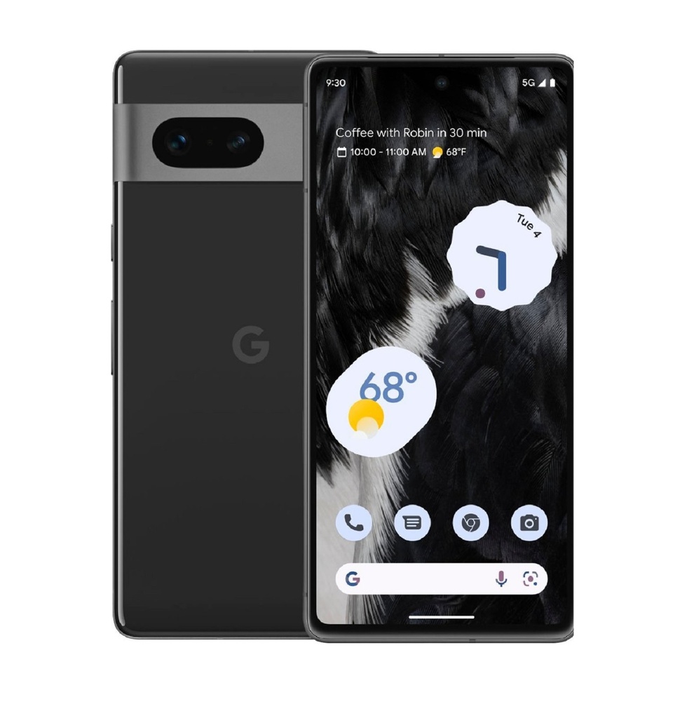 840244700591 Google Pixel 7 5G 128GB - Obsidian (GA03923-US)*AU STOCK*, 6.3", Full HD+, 90Hz, 8GB/128GB, 50MP/10.8MP, Single SIM + eSIM, 4355mAh, 2 Years Warranty