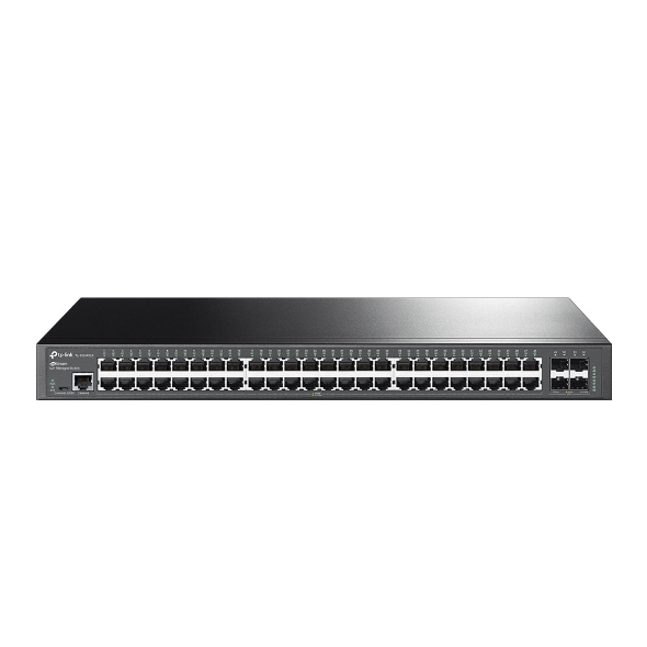 6935364006471 TP-Link SG3452X JetStream 48-Port Gigabit L2+ Managed Switch with 4 10GE SFP+ Slots  Omada, Integration with Omada SDN Controller, Static Routing, OAM