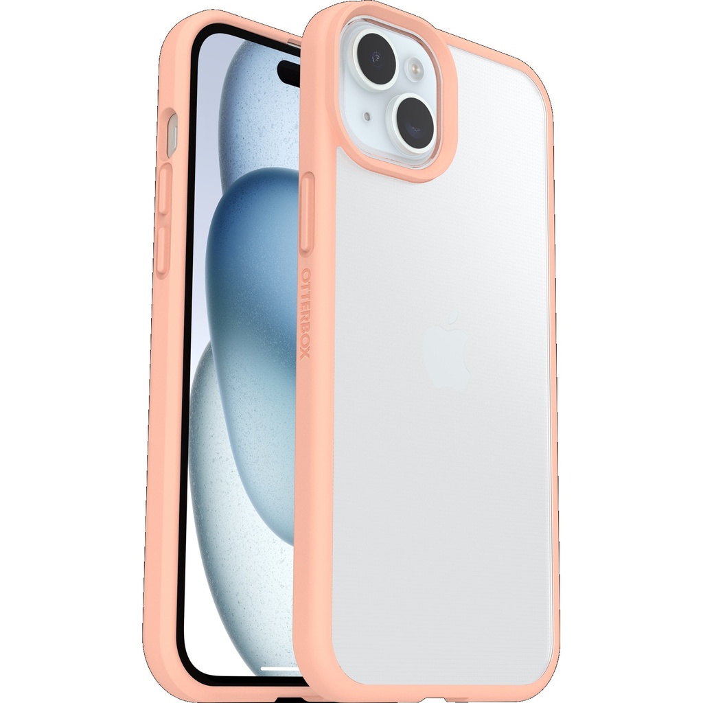 840304731589 OtterBox React Apple iPhone 15 Plus / iPhone 14 Plus (6.7") Case Peach Perfect (Peach) - (77-92775), DROP+ Military Standard, 7 Years Warranty