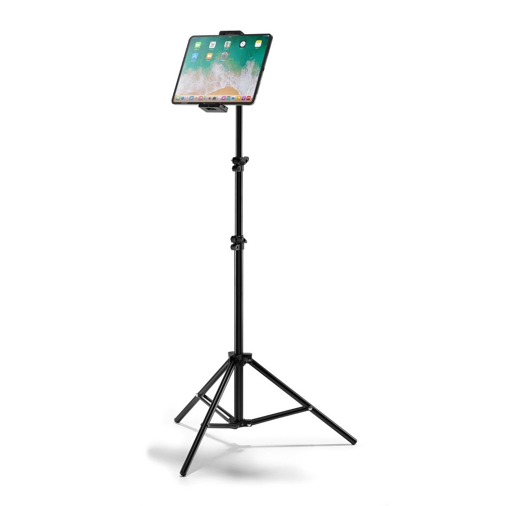 [9346396003432] mbeat activiva Universal Table and Smartphone Tripod foldable, lightweight, easy-to-use height-adjustable tripod with integrated tablet/phone