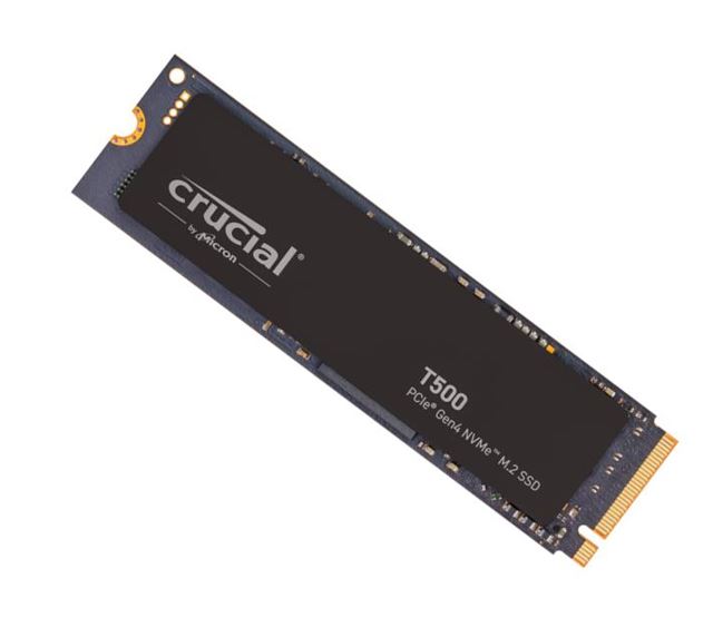 [649528939241] Crucial T500 1TB Gen4 NVMe SSD - 7300/6800 MB/s R/W 600TBW 1440K IOPs 1.5M hrs MTTF Acronis True Image Adobe Creative Cloud for PS5 ~MZ-V8P1T0BW