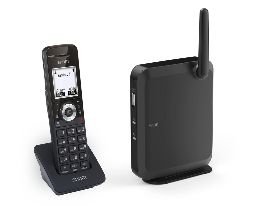 4260059583985 SNOM M110SC Snom IP DECT Bundle, PoE, Back, Long Standby Time, GAP Compadibility, Security (TLS  SRTP)