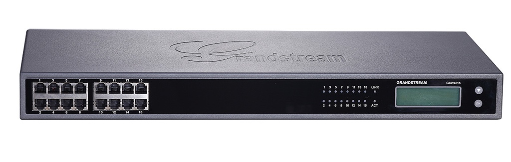 [6947273704409] Grandstream GXW4216V2 16 Port FXS Analogue VoIP Gateway