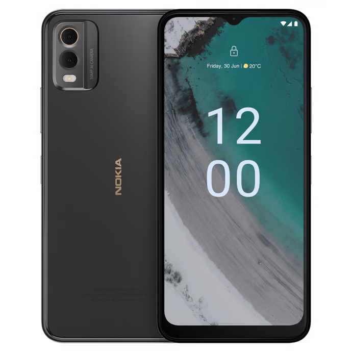 [6438409084170] Nokia C32 4G 64GB - Charcoal (SP01Z01Z3152Y)*AU STOCK*, 6.52", 4GB/64GB, 50MP/8MP, IP52, Dual SIM, 5050mAh, 2 Years Warranty
