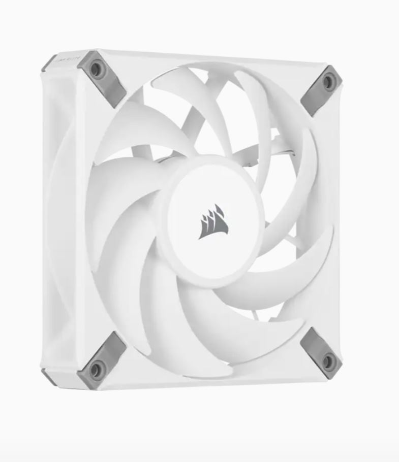 [840006650812] Corsair AF120 ELITE White High-Performance 140mm PWM Fluid Dynamic Bearing Fan
