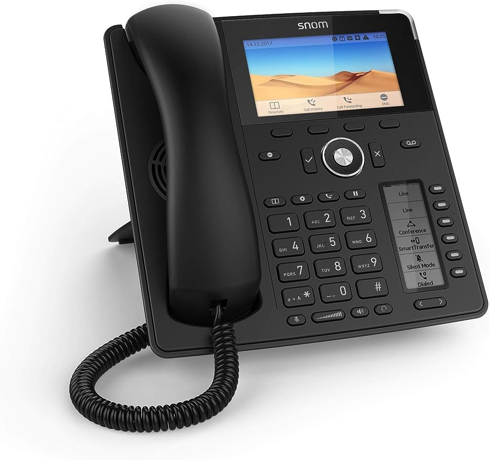 [4260059583848] IPS-D785 SIP Desk Phone, 4.3 Inch Colour Display, 480 x 272 Pixels, HD Audio, USB, 48 Self-Labeling Keys
