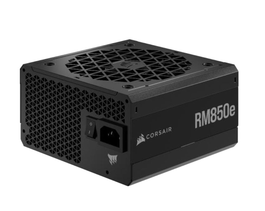 840006699491 Corsair RM850E 850W ATX 3.0, 12VHPWR Cable included. Fully Modular 80PLUS Gold ATX 3.0  PCIe 5.0 Compliant Power Supply, PSU, 7 Years Warranty