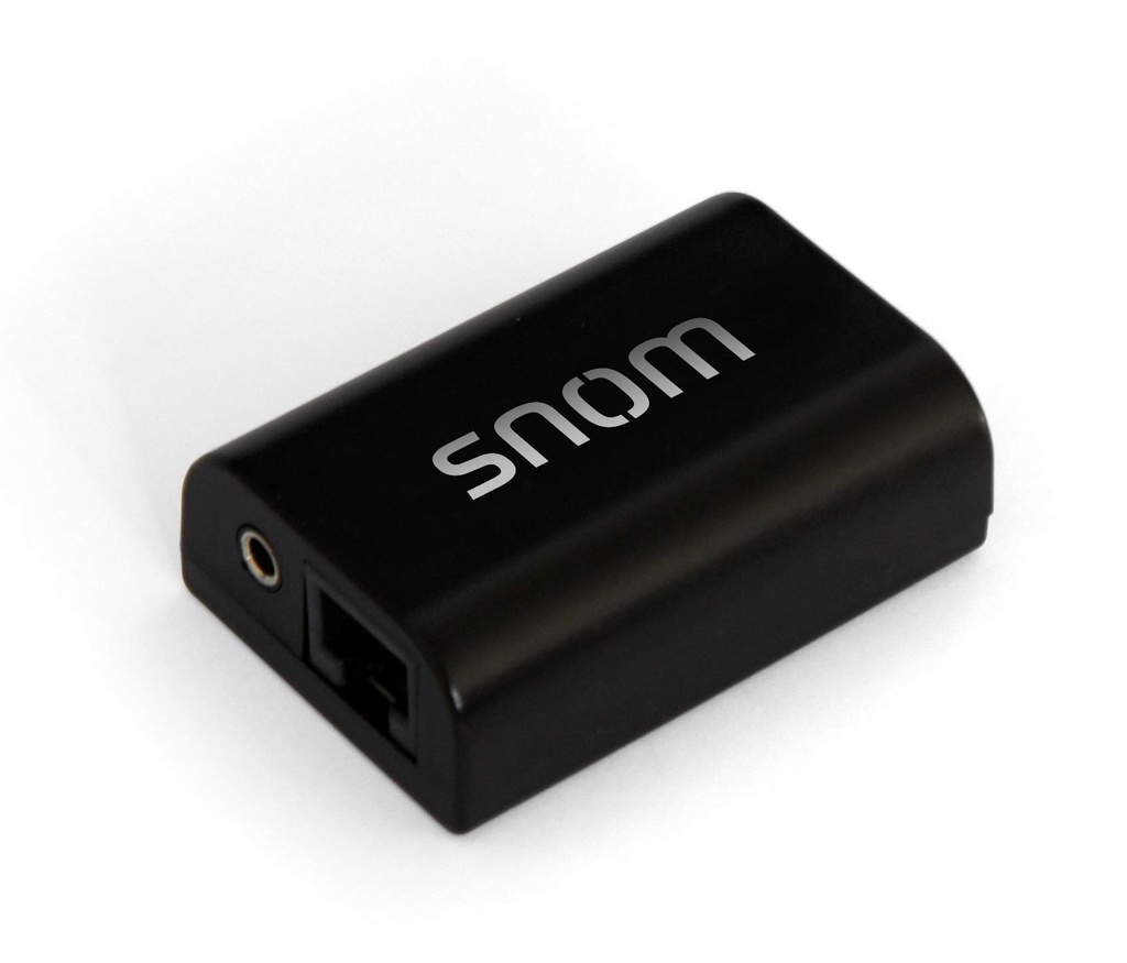4260059580908 SNOM Wireless Headset Adapter,  Complete freedom of movement, DHSG Standard, No Additional Power Supply Required
