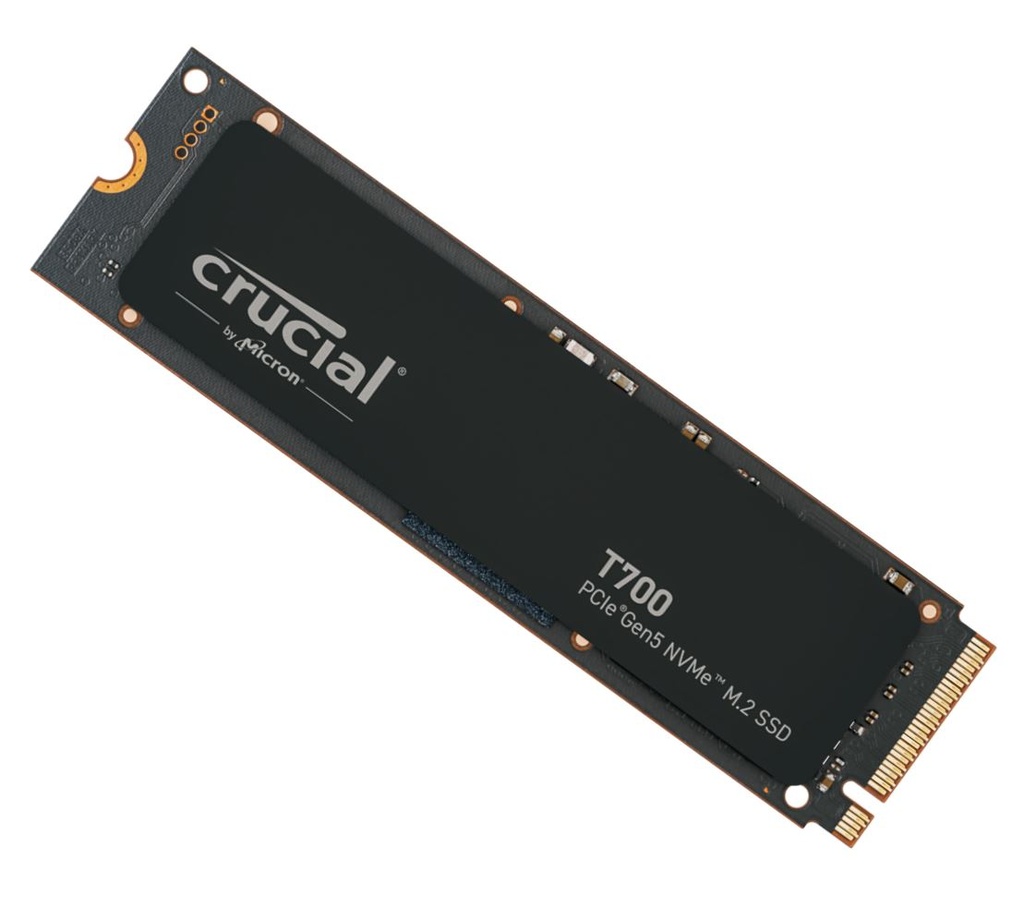 649528935663 Crucial T700 2TB Gen5 NVMe SSD - 12400/11800MB/s R/W 1200TBW 1500K IOPs 1.5M hrs MTTF with DirectStorage for Intel 13th Gen  AMD Ryzen 7000