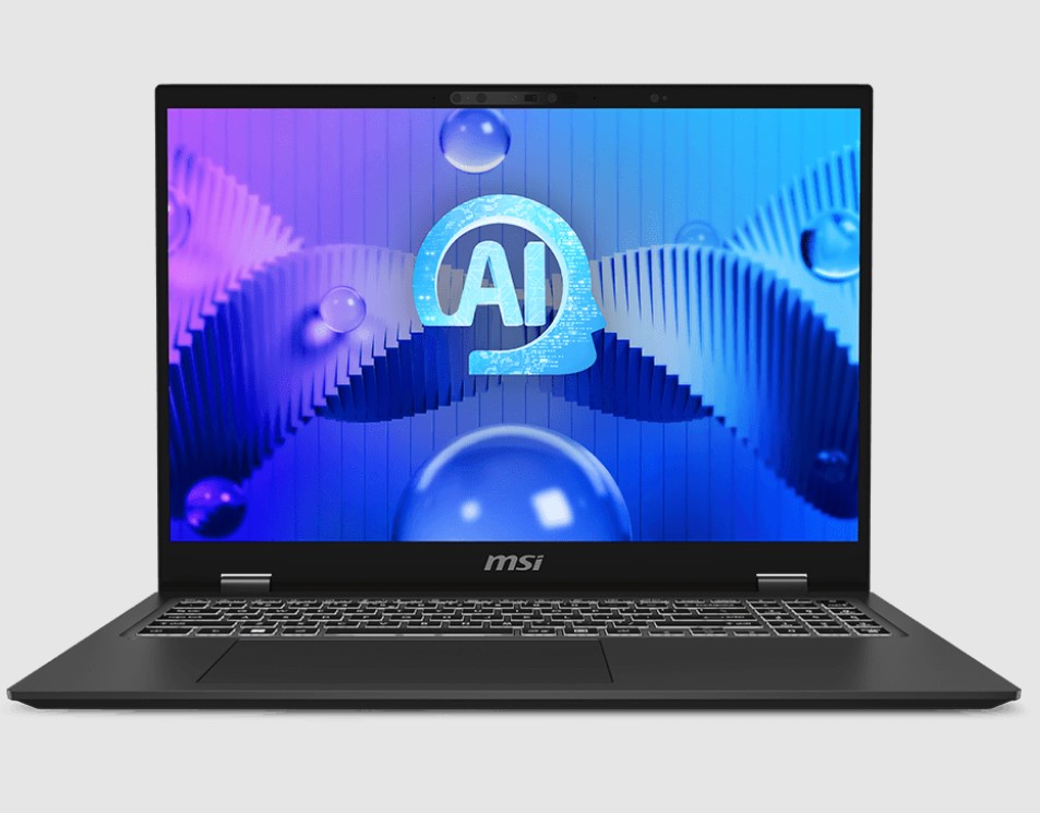 4711377174114 (Commercial) MSI Prestige Series Notebook 13.3" 2.8K OLED Intel® Core Ultra 7 processor 155H LPDDR5 16GB 512GB SSD Windows 11 Pro Intel® Arc Graphics