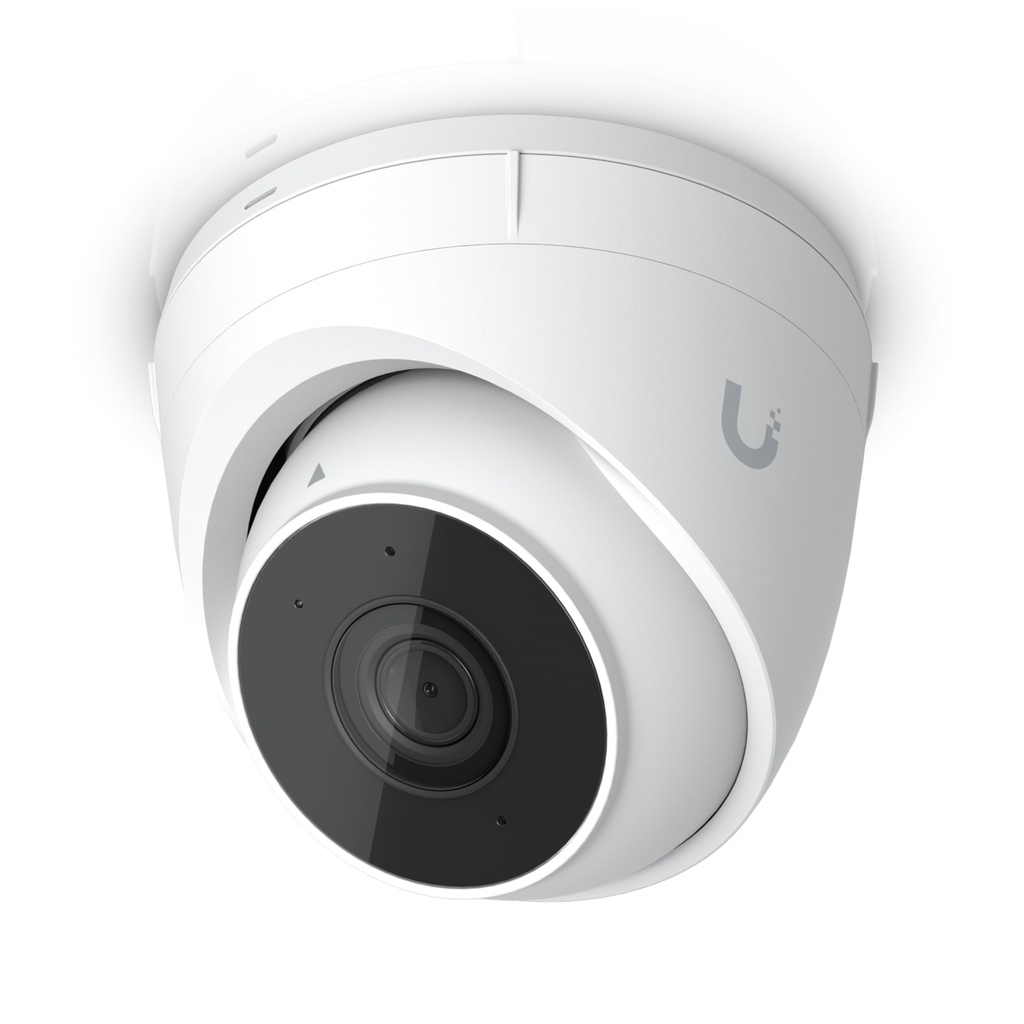 810084693575 Ubiquiti UniFi G5 Turret Ultra, White, Ultra-compact, Tamper-resistant IK04, IP66 Weatherproof 2K HD PoE Camera, Long-range Night Vision,  2Yr Warr