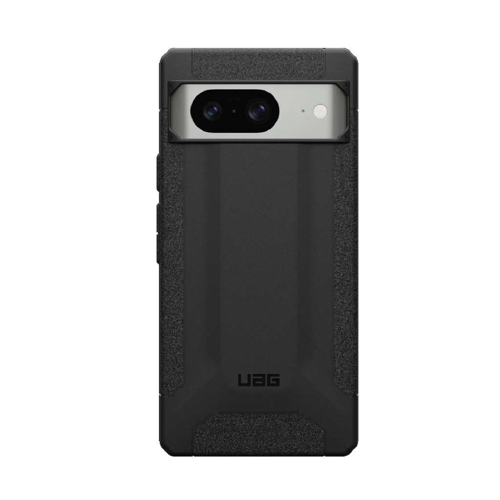 840283911187 UAG Scout Google Pixel 8 (6.2") Rugged Case - Black (614318114040), DROP+ Military Standard, Raised Screen Surround, Armored Shell, 10 Years Warranty