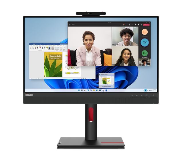 196804349381 LENOVO ThinkCentre Tiny-in-One 23.8"/24" FHD TOUCH 60Hz 1920x1080 16:9 4ms Height Adjust Tilt Swivel Pivot Webcam Mic HDMI DP IPS USB3.2 Anti-glare