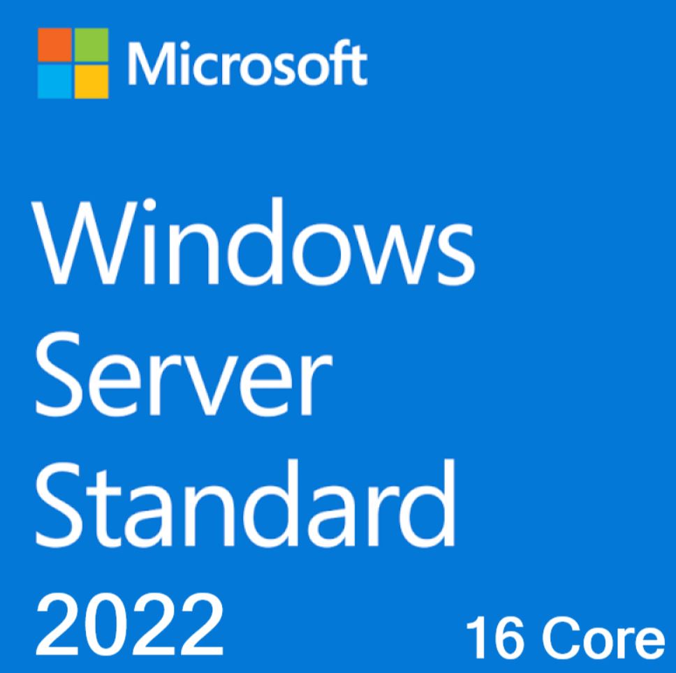 [889842771190] Windows Svr Std 2022 English 1pkDSP OEI 16 Core No Media/ Product Key inside pack) Additional License