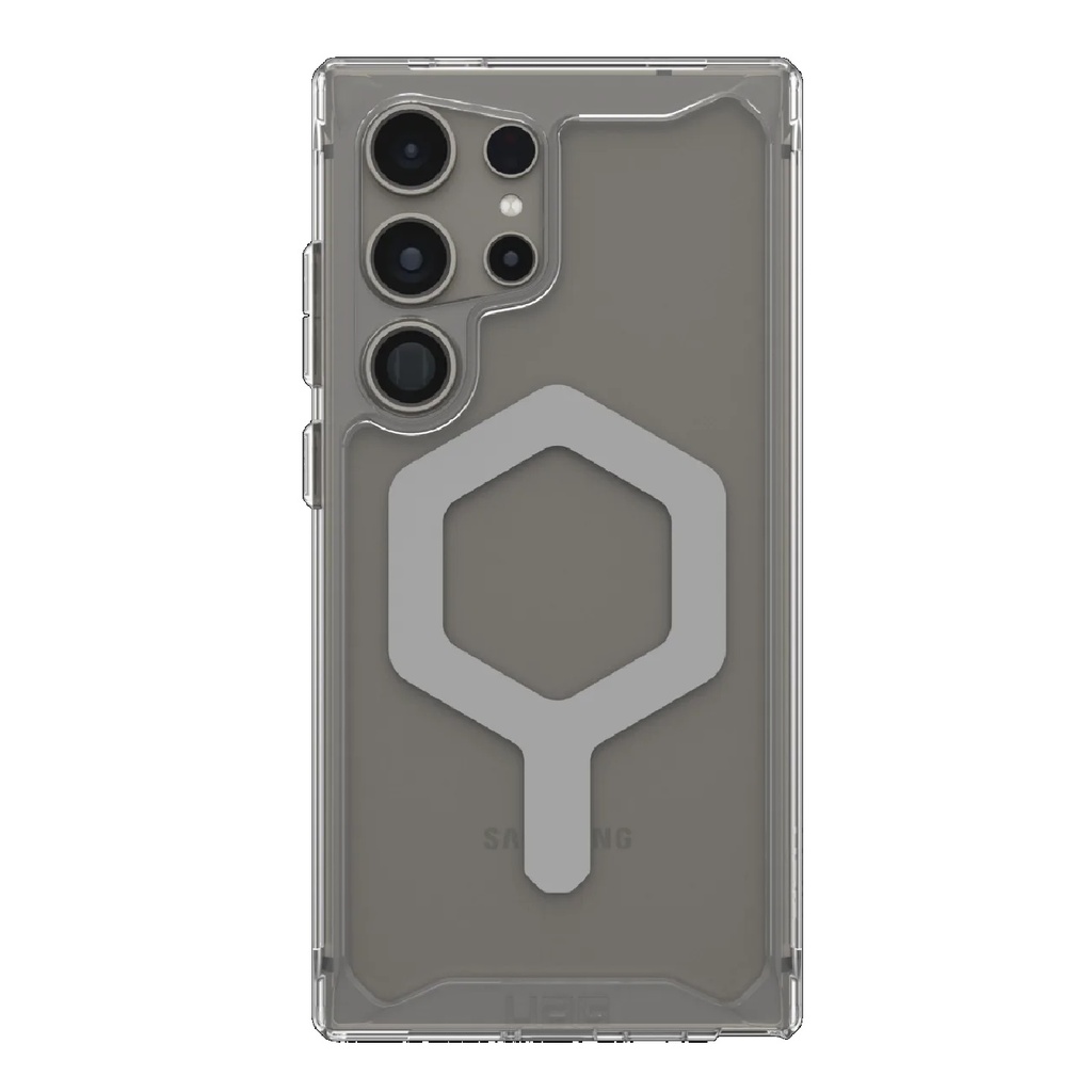 840283912634 UAG Plyo Pro Magnetic Samsung Galaxy S24 Ultra 5G (6.8") Rugged Case - Ice/Silver (214431114333),16ft. Drop Protection (4.8M), 10 Years Warranty