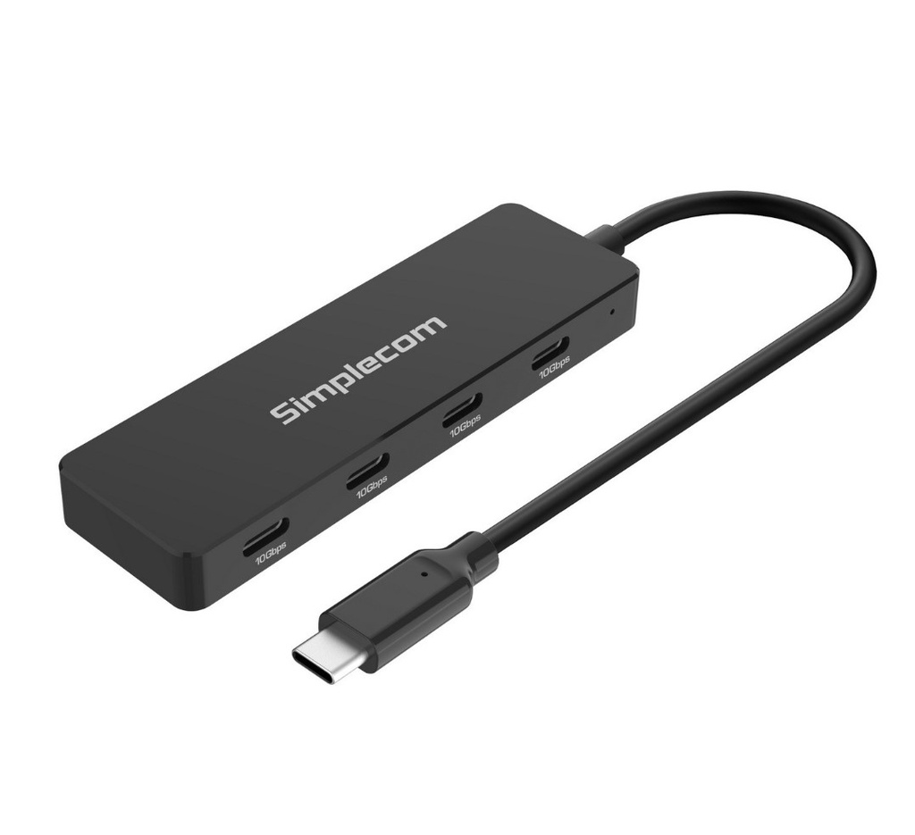 [9350414003465] Simplecom CH384 USB-C to 4-Port USB-C Data Hub USB 3.2 Gen 2 10Gbps