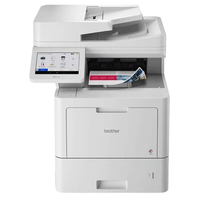 4977766814195 Brother MFC-L9630CDN Colour Laser Multi-Function Printer. Up to 600 x 600 dpi, 2,400 dpi class (2400 x 600) quality, 520 sheets of 80 gsm plain paper