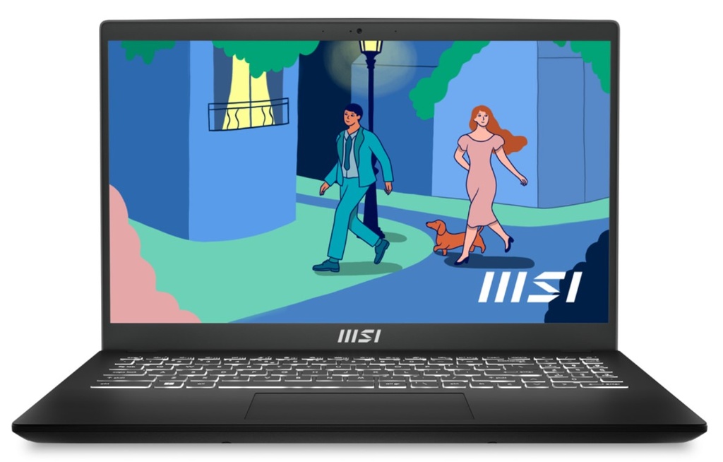 [4711377167024] MSI Modern Series Notebook 15.6" FHD Intel Alder Lake i7-1255U DDR4 16GB 512GB SSD Windows11 Home Intel Iris Xe Graphics