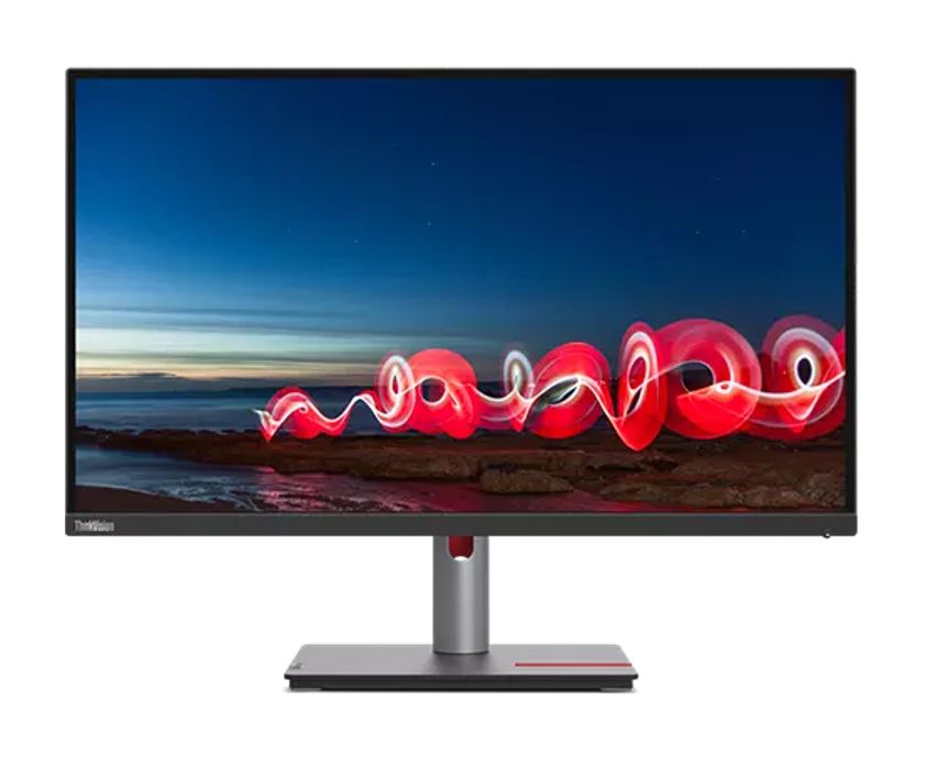 196379715796 LENOVO ThinkVision T27h-30 27" QHD IPS USB-C Monitor 2K 2560x1440 Height Adjustable Tilt Swivel Pivot 4xUSB3.2 Hub USB-C Docking DP HDMI LAN Audio 3yr