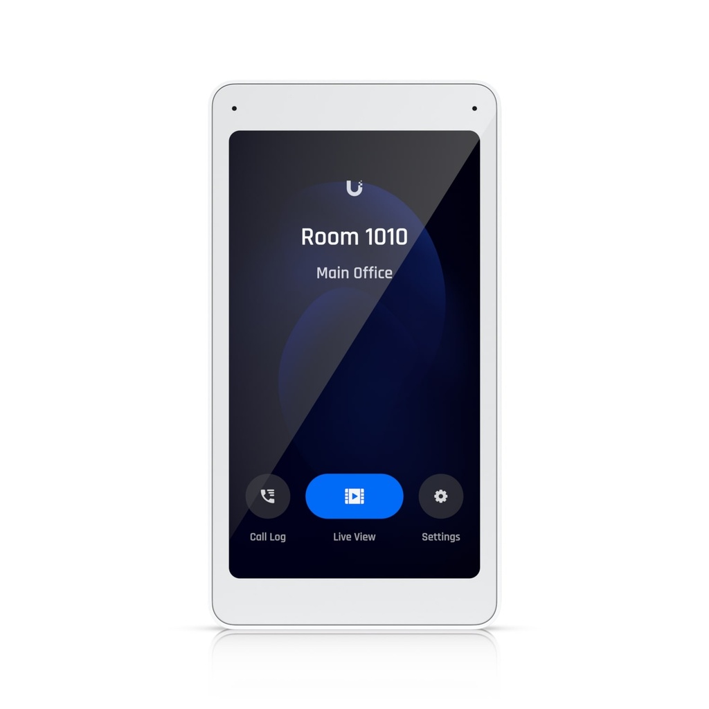810084693216 Ubiquiti Intercom Viewer, Display Pair With Access Intercom For Visitor Screening  Remote Access Control, Allow Multiple Location, PoE, 2Yr Warr
