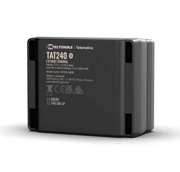 [NHT-TAT240] Teltonika TAT240 - Tamper-proof Asset Tracker with 4G LTE Cat 1 Connectivity