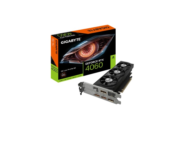 4719331314453 Gigabyte nVidia GeForce RTX 4060 OC-8GL 1.0 GDDR6 Video Card, PCI-E 4.0, TBD Core Clock, 2x DP 1.4a, 2x HDMI 2.1a(NEW)