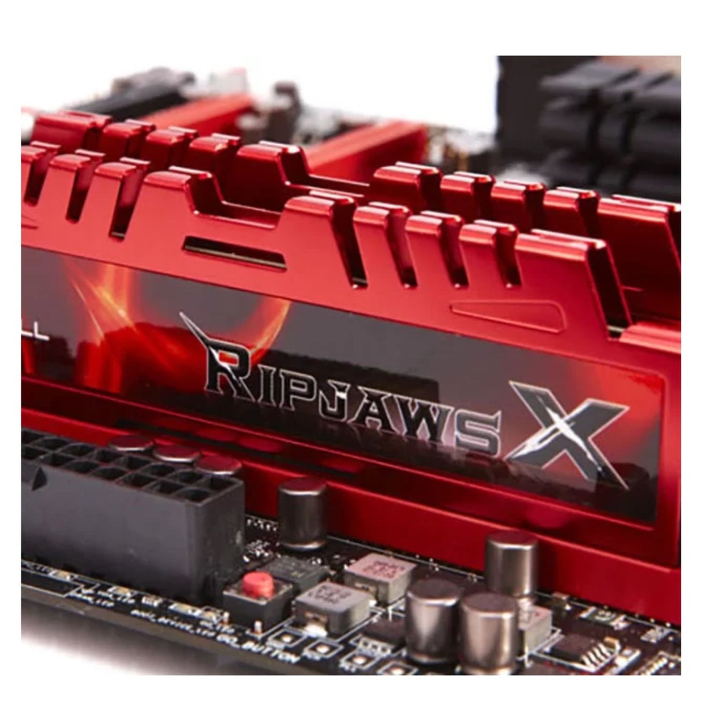 [4711148596671] G.SKILL F3-10666CL9D-RAM: 8GB (4GBx2)-RipjawsX-DDR3-1333 CL9-9-9 1.50V / Tested Speed 1333MT/s