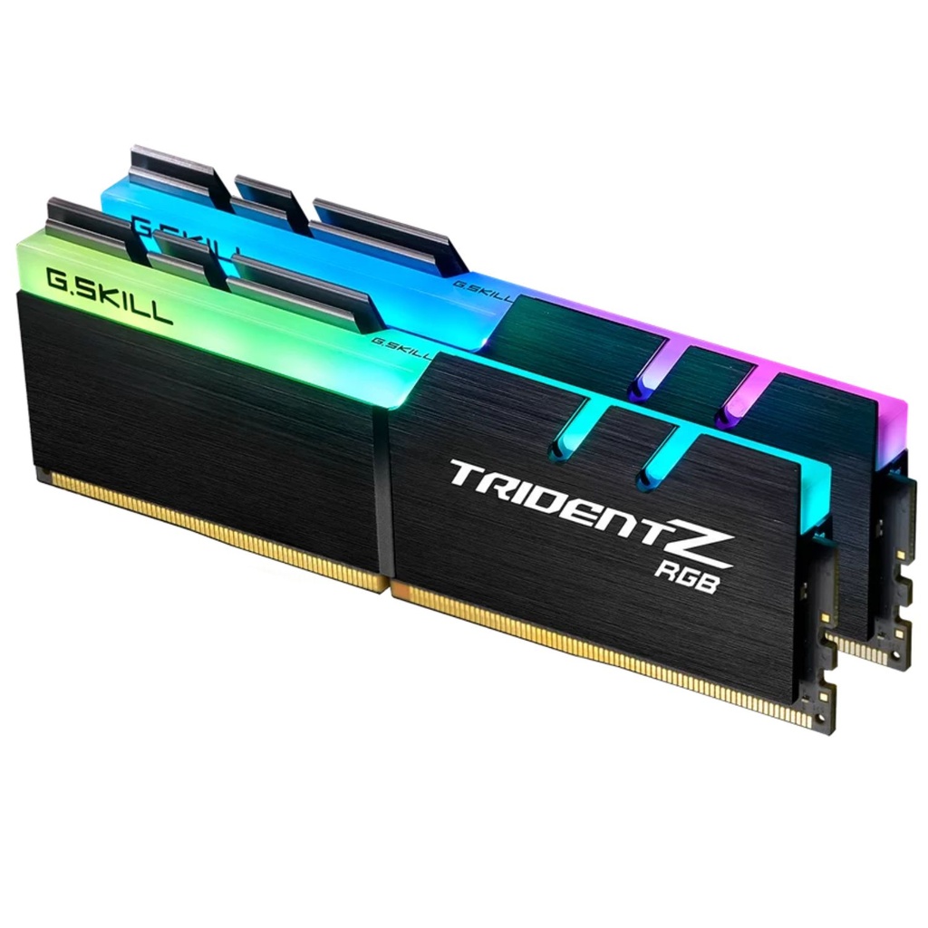 4719692015396 G.SKILL F4-3200C16D-32GTZR 32GB (2 x 16GB)/ PC4-25600 / DDR4 3200 Mhz/ Timings 16-18-18-38/ Voltage 1.35V/ TZ R
