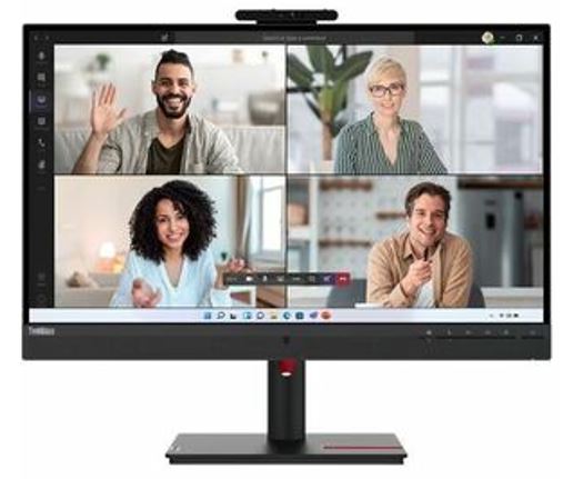 [196801781849] LENOVO ThinkVision T27hv-30 27" QHD Monitor IPS 2560x1440 16:9 Height Adjustable Tilt Swivel Pivot Webcam MIC Speaker DP HDMI USB-C LAN DP 4xUSB3 Hub