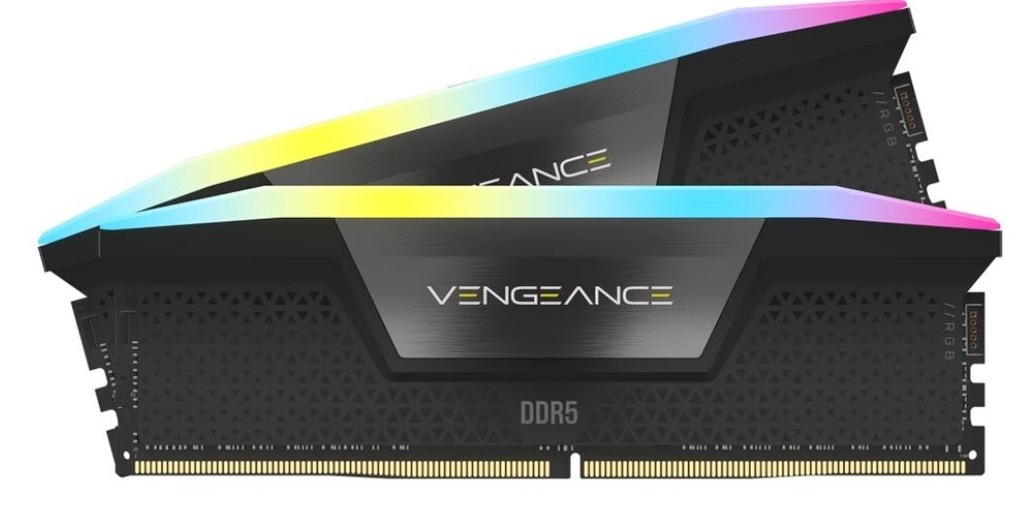 [840006679653] Corsair Vengeance RGB 32GB (2x16GB) DDR5 UDIMM 6000MHz C36 1.4V Desktop Gaming Memory Black Mac