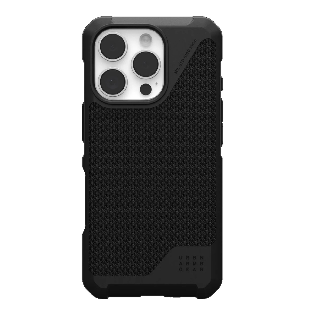 UAG Metropolis LT Magsafe Apple iPhone 16 Pro Max (6.9") Rugged Case - Kevlar Black (114453113940),18ft. Drop Protection (5.4M), 10 Years Warranty