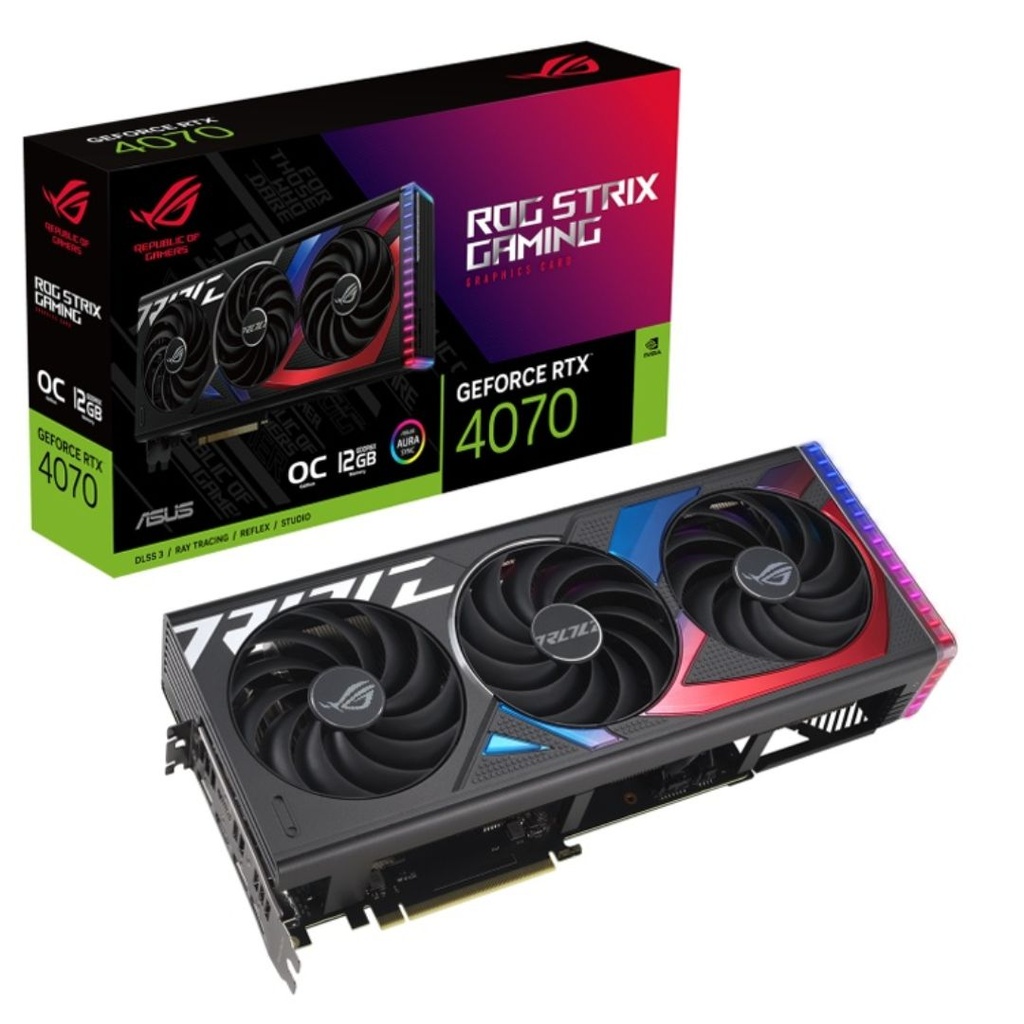 4711387432006 ASUS nVidia GeForce DUAL-RTX4070-O12G-EVO RTX 4070 EVO OC Edition 12GB GDDR6X 2520 MHz Boost Clock 3xDP, 1xHDMI