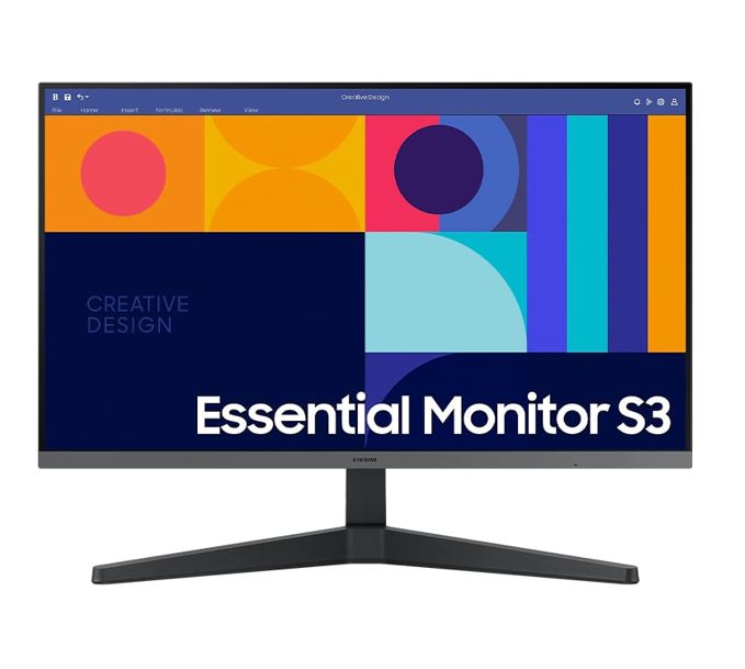 [8806095063188] Samsung S33GC 27" 100Hz AMD FreeSync IPS FHD Gaming Monitor 1920x1080 4ms 16.7M Tilt VESA DP1.2 HDMI 1000:1 250cd/m Game Mode