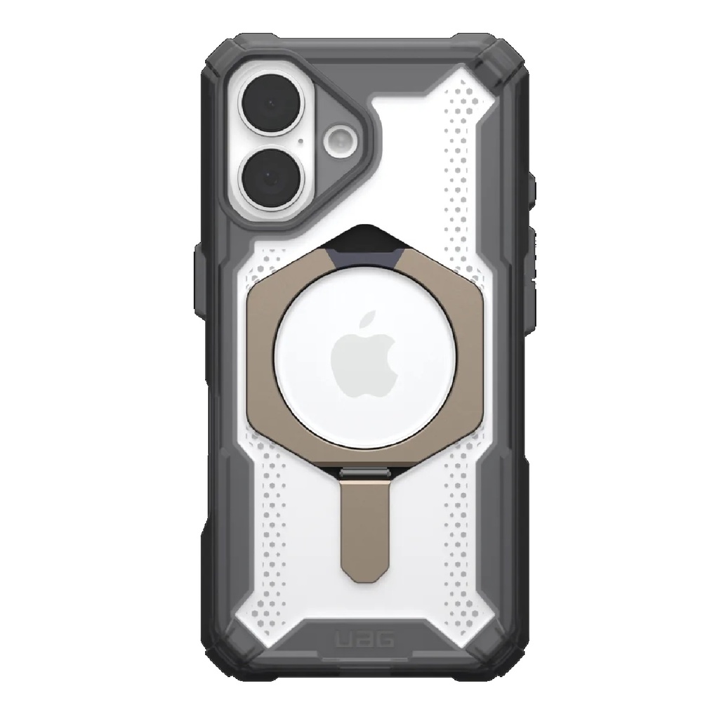 840283916656 UAG Plasma XTE MagSafe Apple iPhone 16 (6.1") Rugged Case - Ash/Titanium (114476113136),20ft. Drop Protection (4.8M),Enhanced Corners, 1 Year Warranty