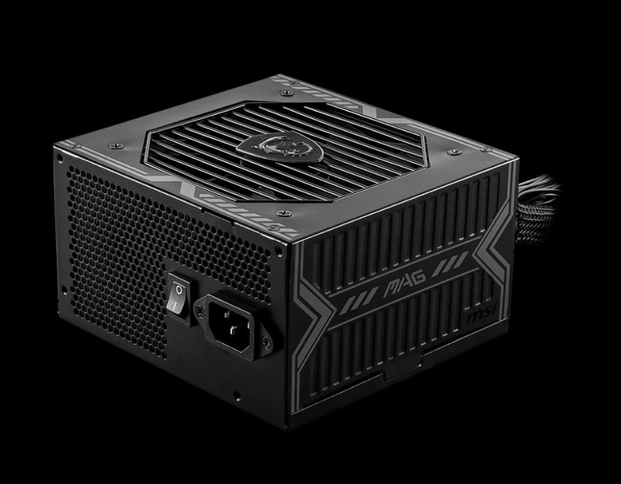 4711377126595 MSI MAG A750BN PCIE5 750W ATX Power Supply Unit, 80 PLUS Bronze (up to 85%), PFC, 100-240~, 750W, 50~60Hz, ATX, 1x PCI-E 5.0, 2x PCI-E, SATA, FDD