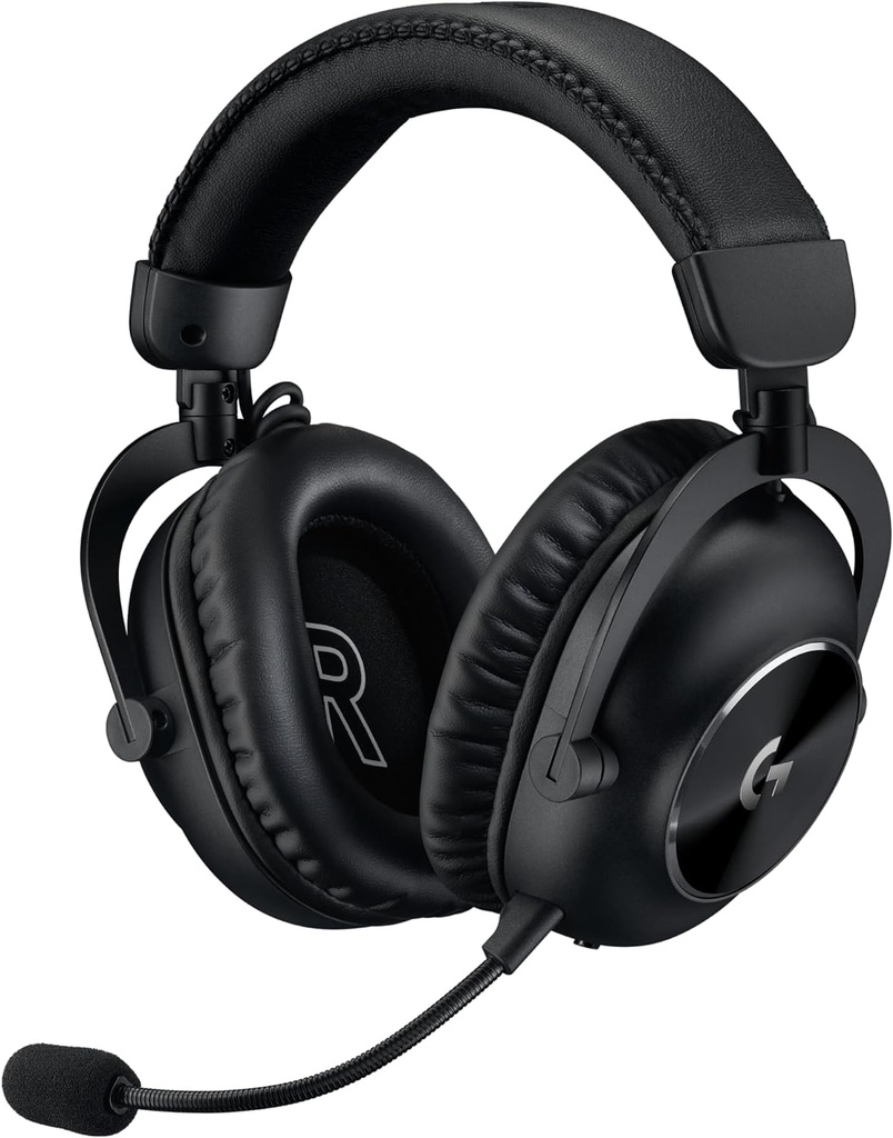 97855183774 Logitech PRO X 2 LIGHTSPEED Wireless Gaming Headset Black Graphene 50 mm BLUETOOTH® and 3.5MM  2-Year Limited Hardware Warranty