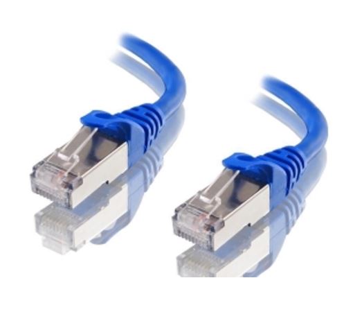 9320202108344 Astrotek CAT6A Shielded Ethernet Cable 1.5m Blue Color 10GbE RJ45 Network LAN Patch Lead S/FTP LSZH Cord 26AWG